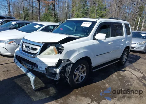 2010 Honda Pilot Touring from USA, damaged, VIN 5FNYF4H85AB033307
